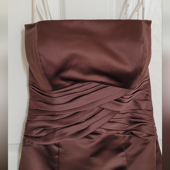 Brown Strapless Dress from Belsoie - Picture 3 of 7